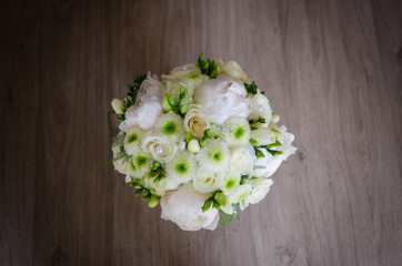 Le bouquet de la mariée - photographe de mariage Ile-de-France
